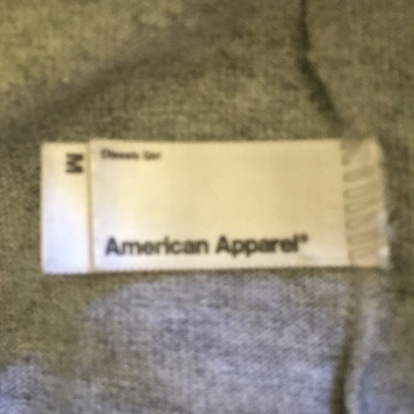 American Apparel - Grey Overall Shorts - Picture 2 of 3